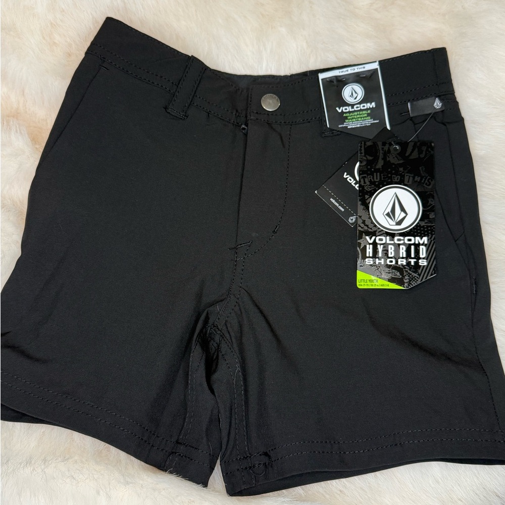 Volcom Boys Black Hybrid Shorts